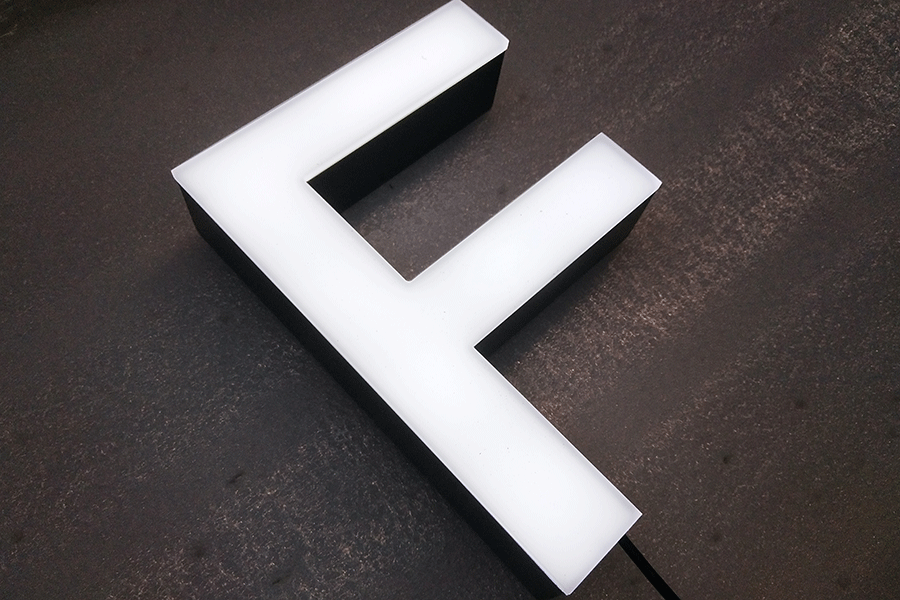 无边框字有哪些种类和制作流程？