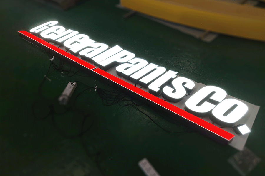 LED无边框字制作有什么特征？