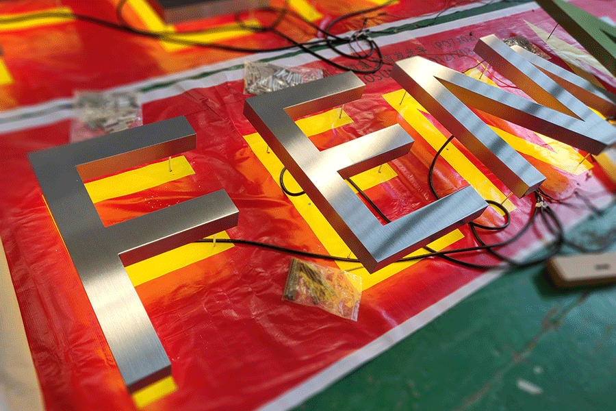 LED不锈钢字制作工序和工艺流程有哪些？