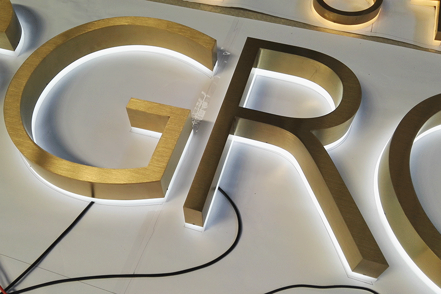 制作不锈钢字有什么优势特点？