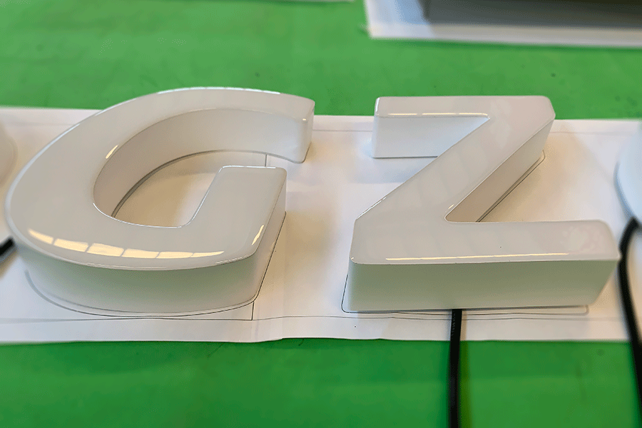 制作树脂字发光标识牌怎么维护保养？