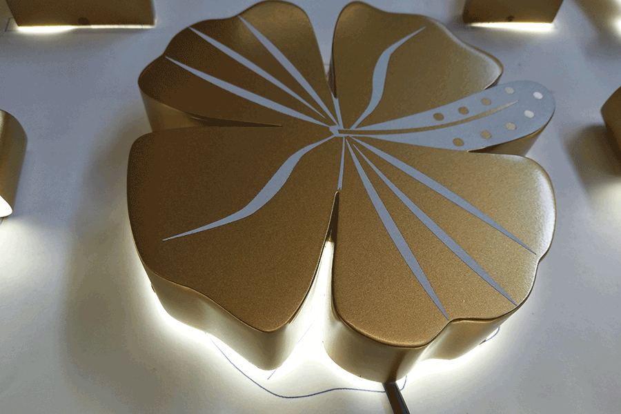 金属烤漆字设计制作有哪些流程步骤？